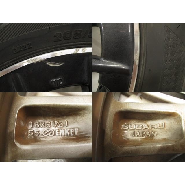 安い，豊富な 『psi』 GG2 インプレッサ 純正 16インチ アルミタイヤ 4